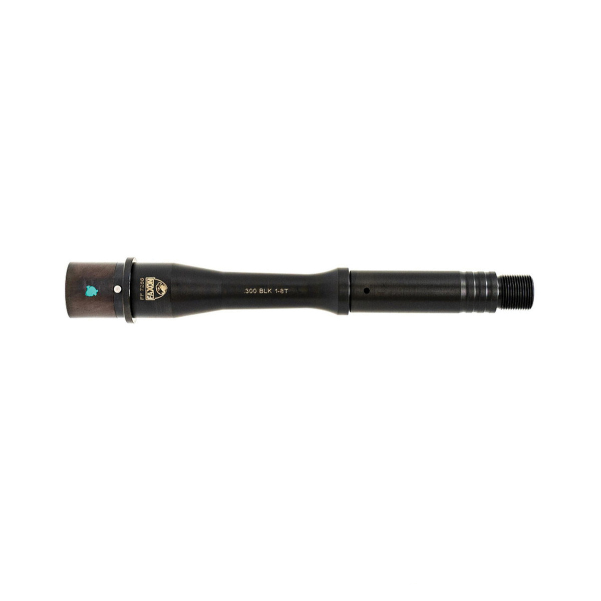 Faxon Firearms Duty Pistol-Length Button Rifled Gunner Barrel .300 AAC Blackout 7.50", Black