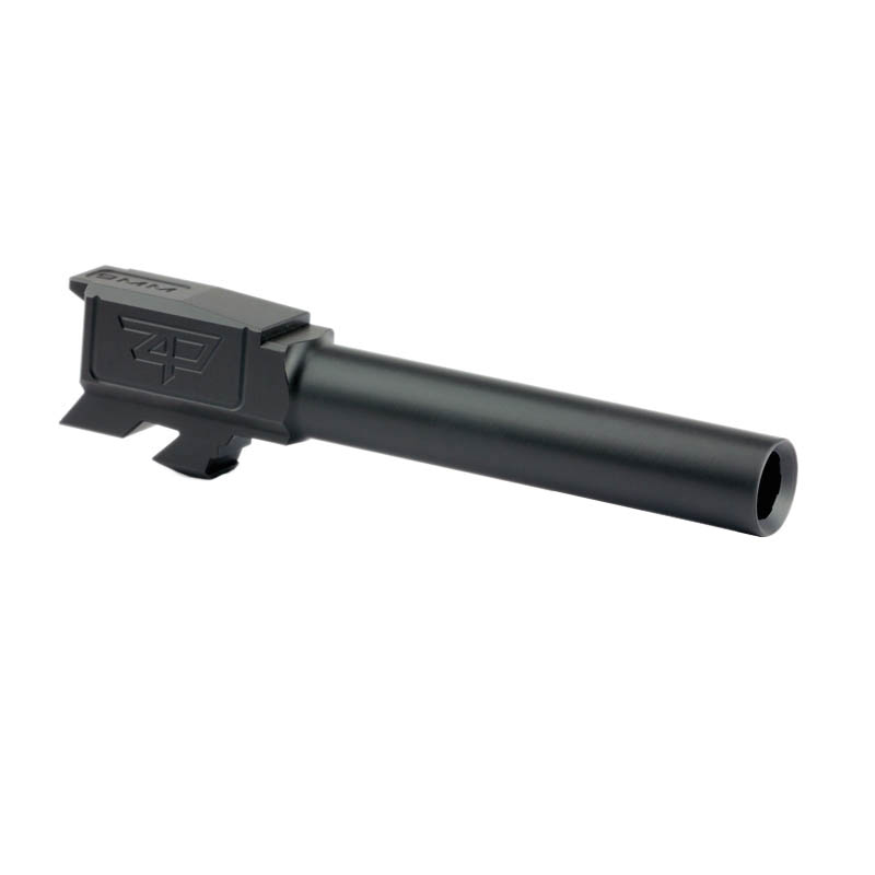 Zaffiri Precision Flush and Crown Barrel 9mm 4.08" Fits Glock G48, Black