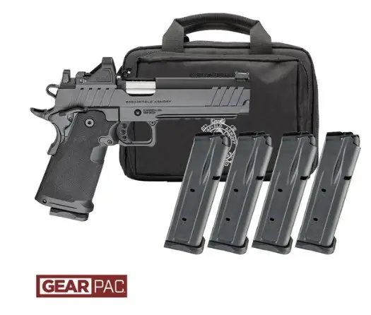 Springfield Armory 1911 Prodigy 9mm Pistol Package