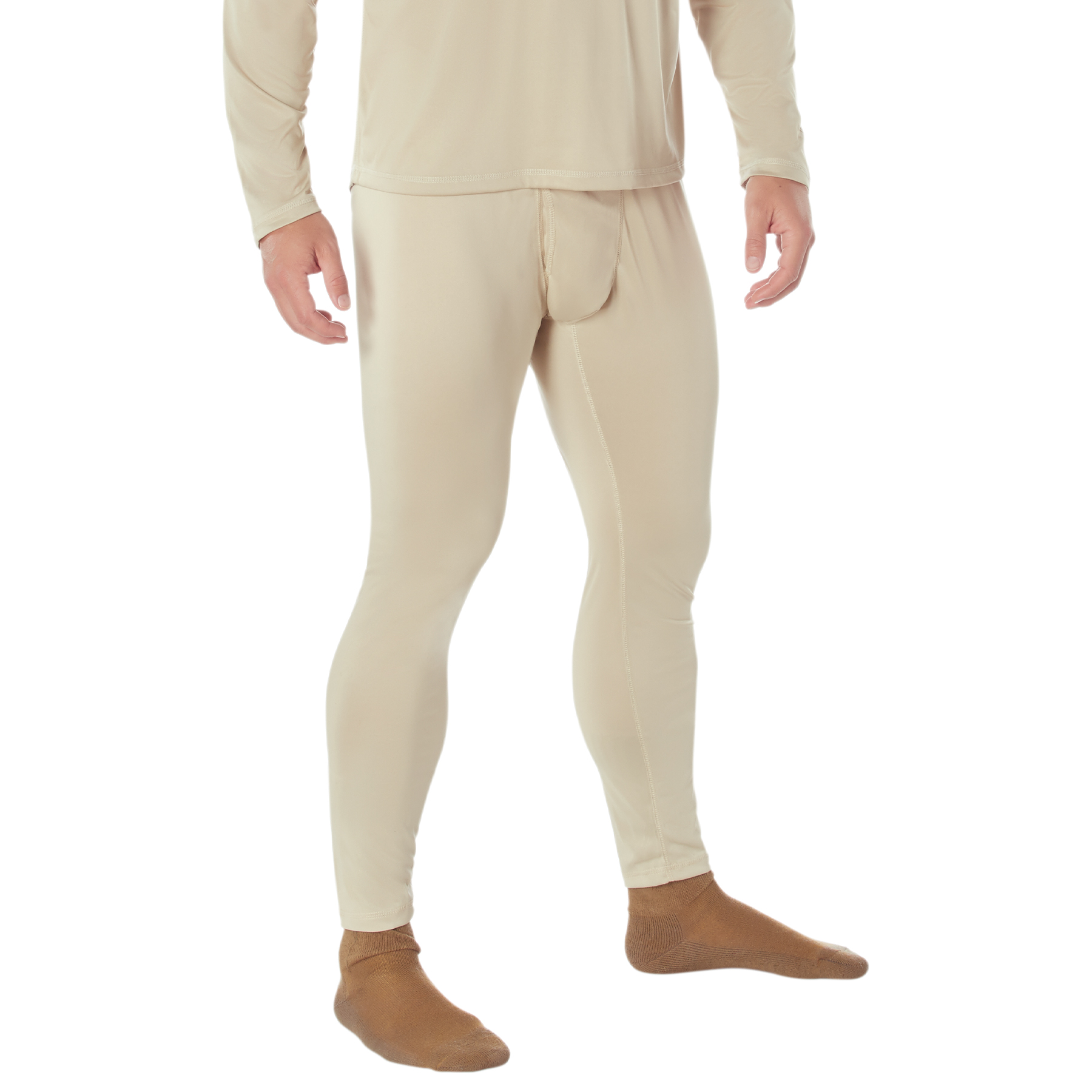 Rothco Ecwcs Gen III Silk Weight Bottoms - Desert Sand, X-Large