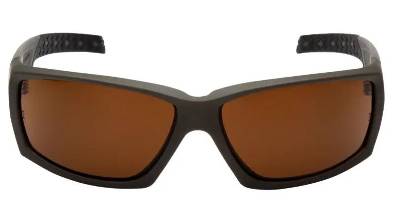 Pyramex VGSG718T Venture Gear Tactical Overwatch Adult Bronze Lens Anti-Fog Polycarbonate OD Green Frame