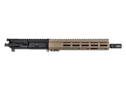 PSA 11.5" Carbine-Length 5.56 1/7 Phosphate 10.5" Lightweight Hex M-Lok Upper - With BCG & CH, FDE