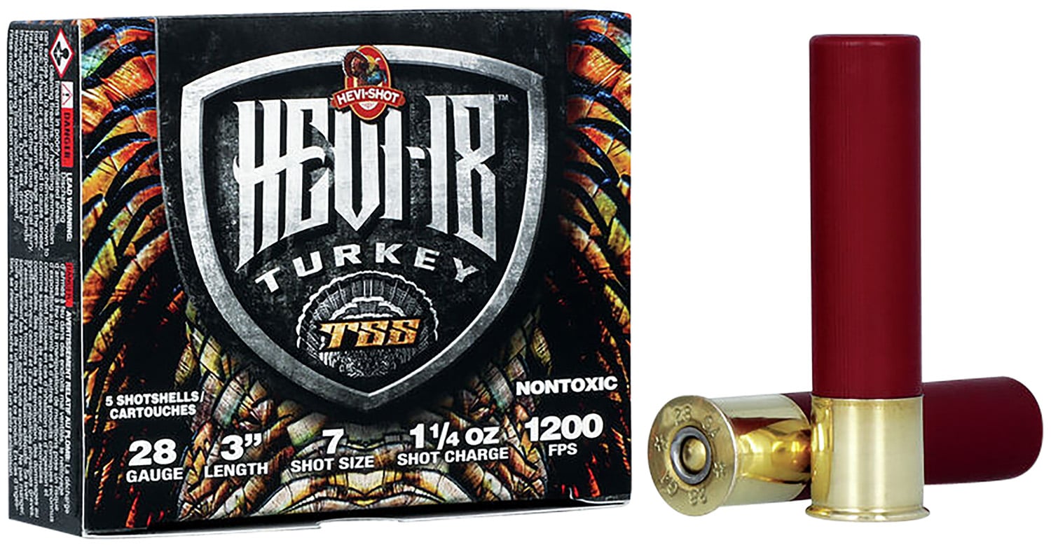 Hevishot HEVI-18 Turkey TSS 28 Gauge 3" #7 1.25 oz - 5rds - HS7287