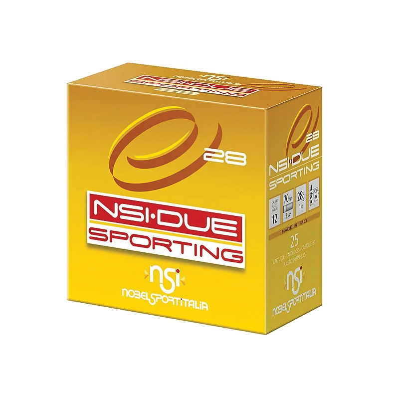 Nobel Sport Due Sporting 12 Gauge 2-3/4" #7.5 1 Ounce 25rds