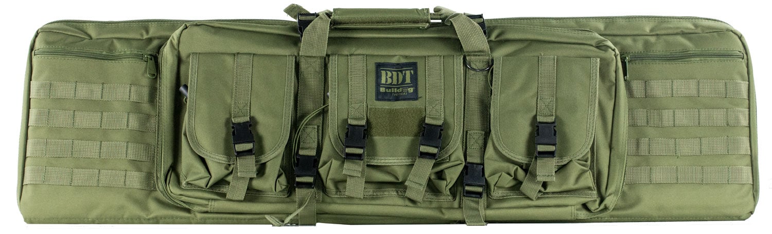 Bulldog Cases BDT Tactical Single Rifle Bag, 43", Green - BDT40-43G