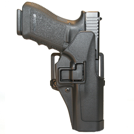 Blackhawk! SERPA CQC RH Holster For Glock 17/22/31 - 410500BK-R