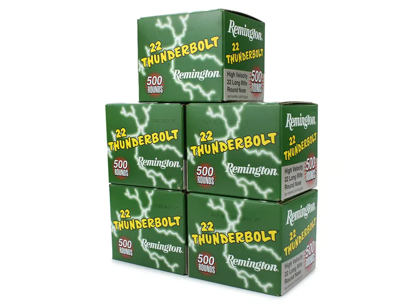 Remington Thunderbolt .22 LR 40 Gr LRN (Range Bundle)