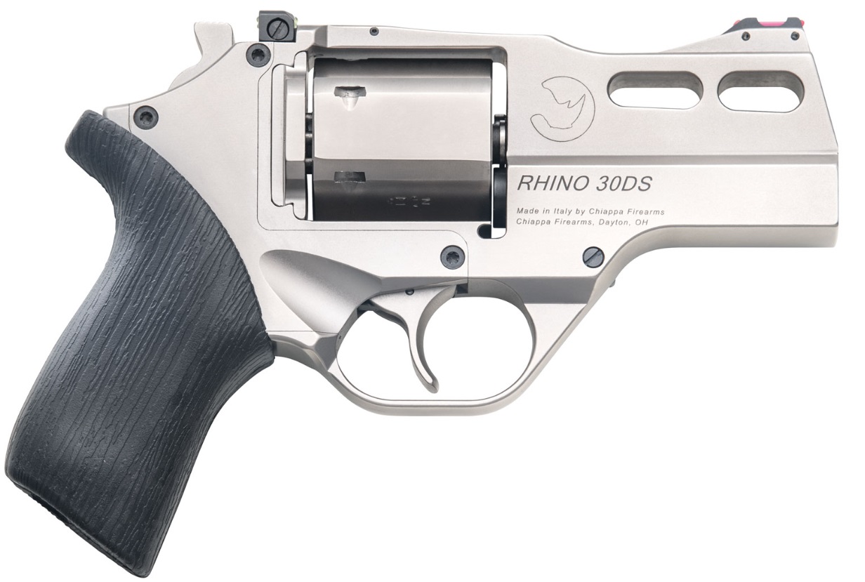 Chiappa Rhino 30DS 357 Magnum Revolver - Nickel Finish
