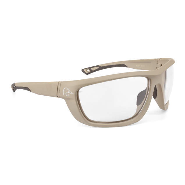 Radians Ducks Unlimited Full Frame Shooting Glass Tan / Clear - DU-FF1-3010C