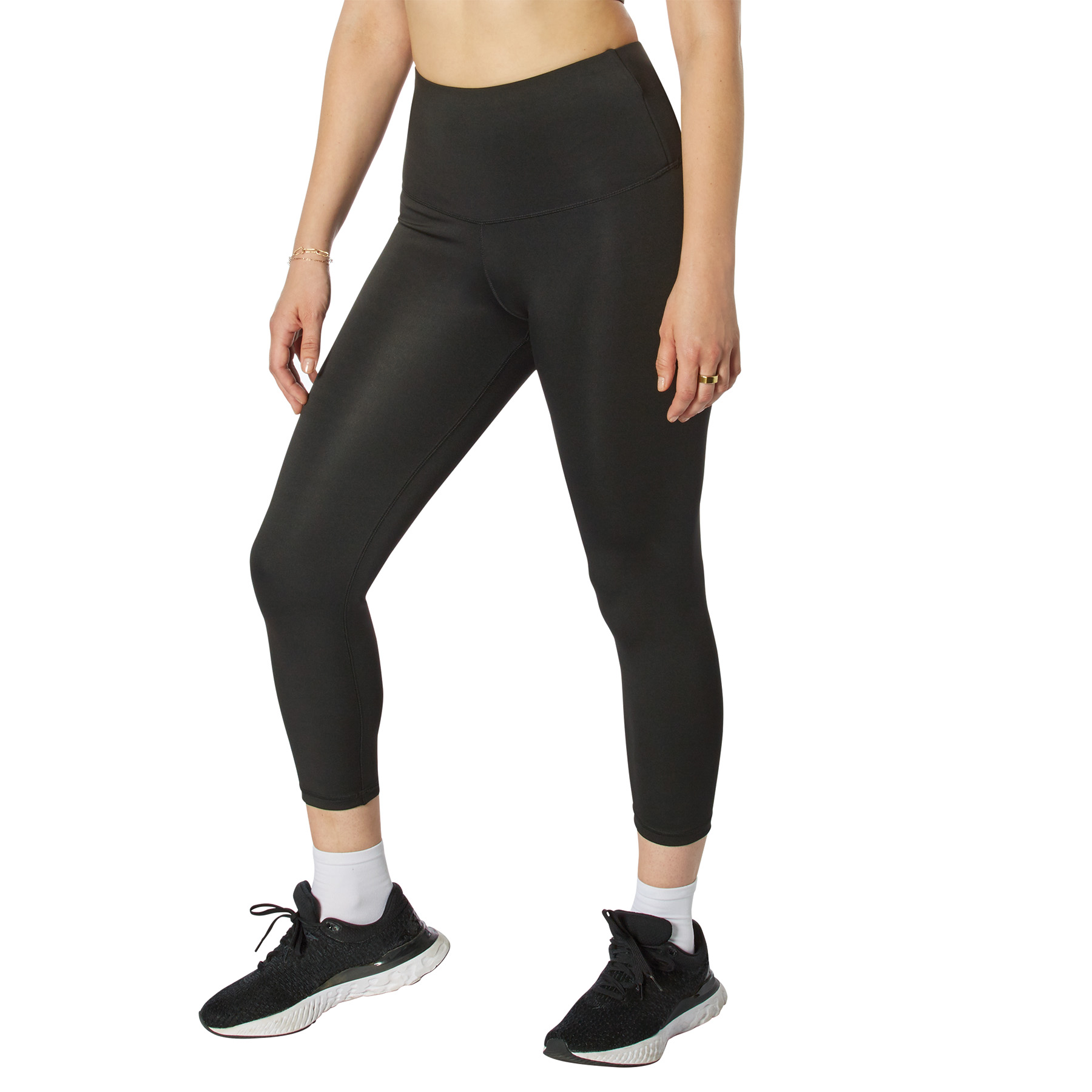 Rothco Womens Essential Leggings - Midnight Black Camo, Small