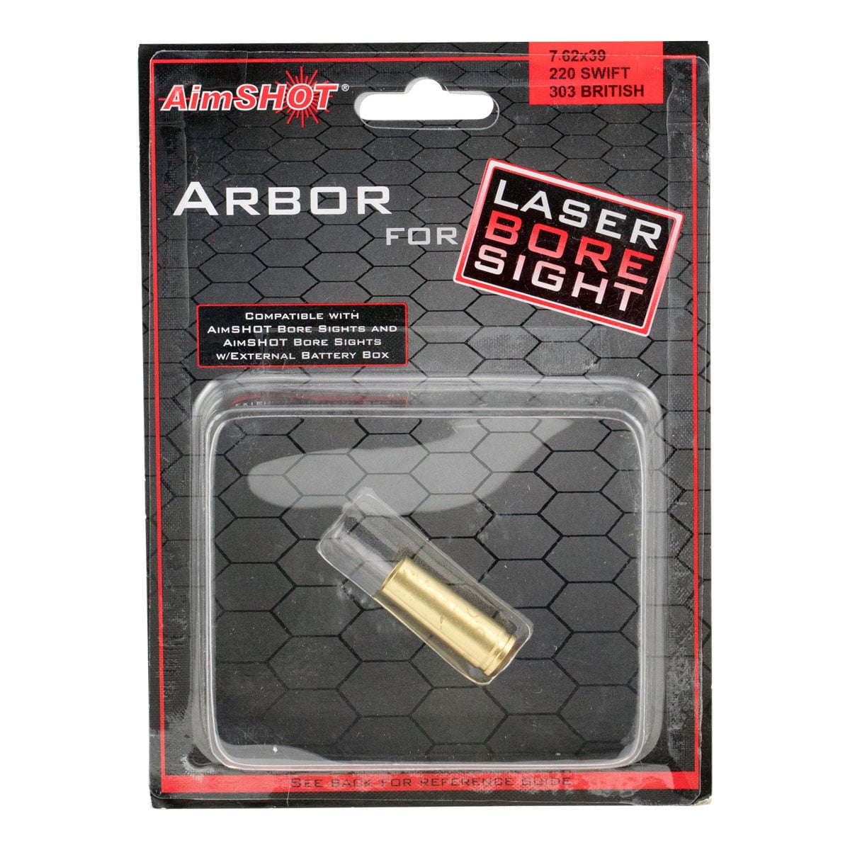 AimShot 7.62x39 Laser Bore Sight Arbor - AR762