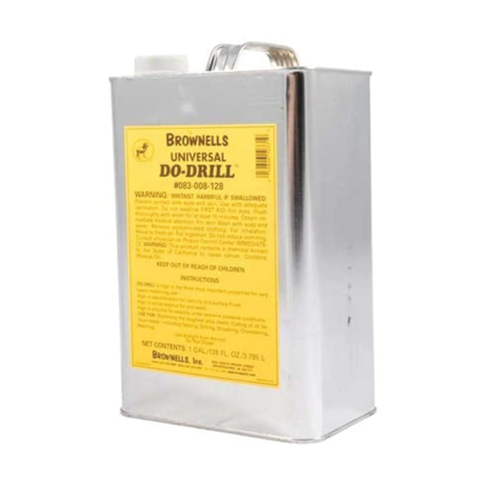 Brownells Universal Do-Drill 8" x 3.50" x 3.50" Cutting Oil, 1 gal Container