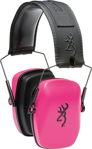 BROWNING BUCKMARK III HEARING - PROTECTOR FLDBL NRR 27DB PINK