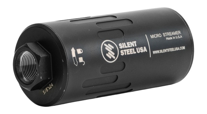 Silent Steel USA Raider Defense Micro Streamer 7.62x51mm Black