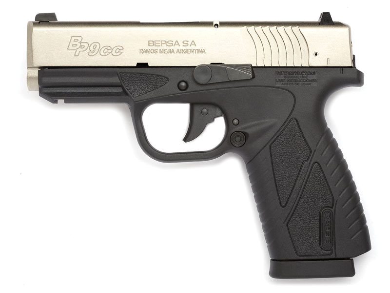 Bersa BP9DTCC 9mm Semi-Auto Pistol, 3.3" Barrel