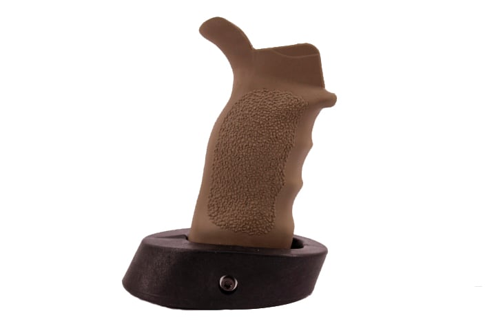 ERGO AR15/M16 Tactical Deluxe Grip with Palm Shelf, SUREGRIP - Ambidextrous (Dark Earth)- 4055-DE