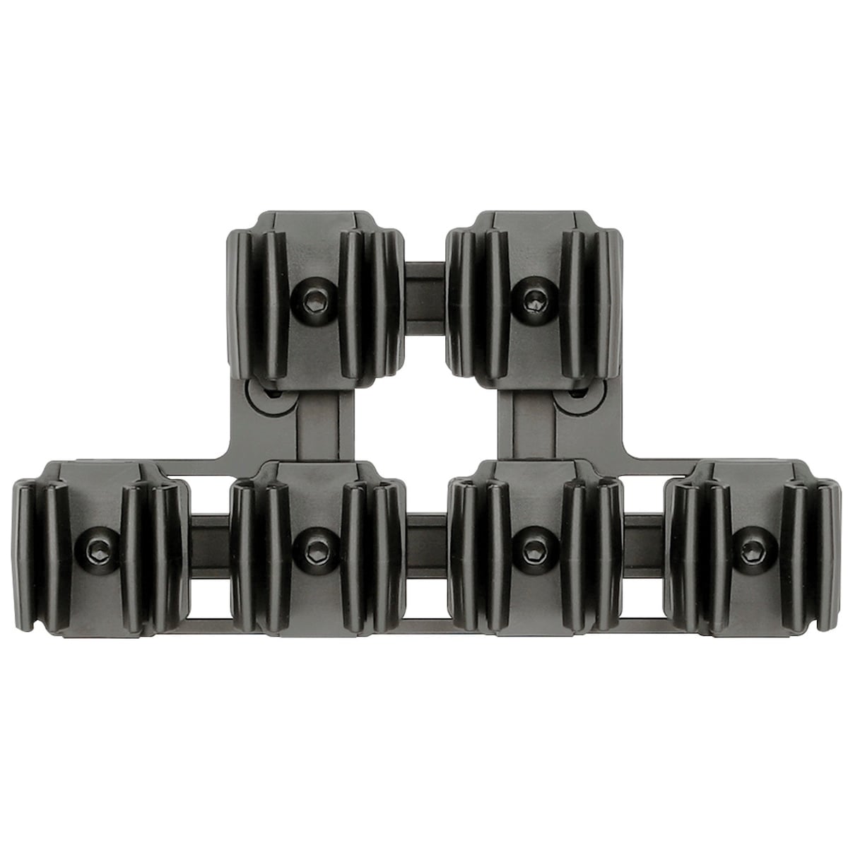 Midwest Industries Lever Stock Shell Holder Plate w/6-Shell Holder, Black