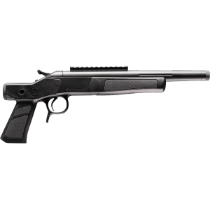 CVA Scout XP 223 Remington Pistol 12" Threaded Barrel 1 Round Graphite Black Slide Black Grip Graphite Black Frame