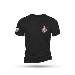 New-Line-Apparel Nine Line Cake Tree Triblend Short Sleeve Shirt Black M