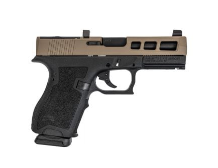 PSA Dagger Compact 9mm Pistol With SW1 Extreme Carry Cut RMR Slide & Non-Threaded Barrel, 2-Tone Flat Dark Earth