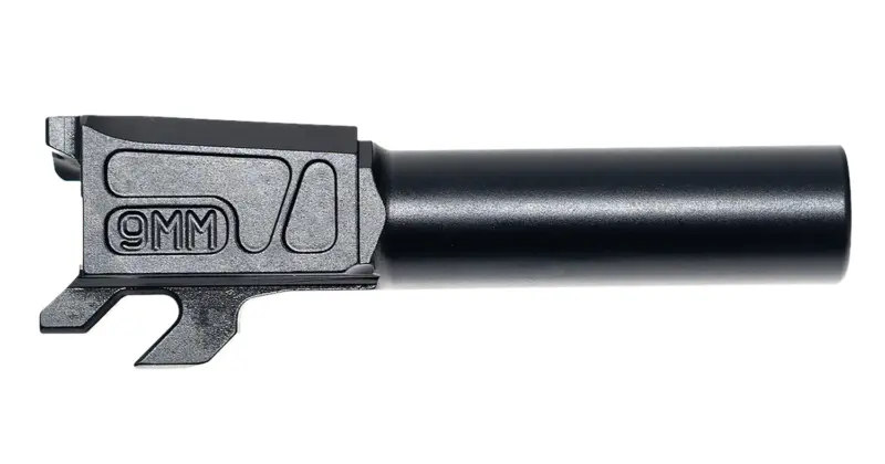 Faxon Firearms M Duty Series 9mm Luger Black Nitride Steel, Fits M Shield 3.1"