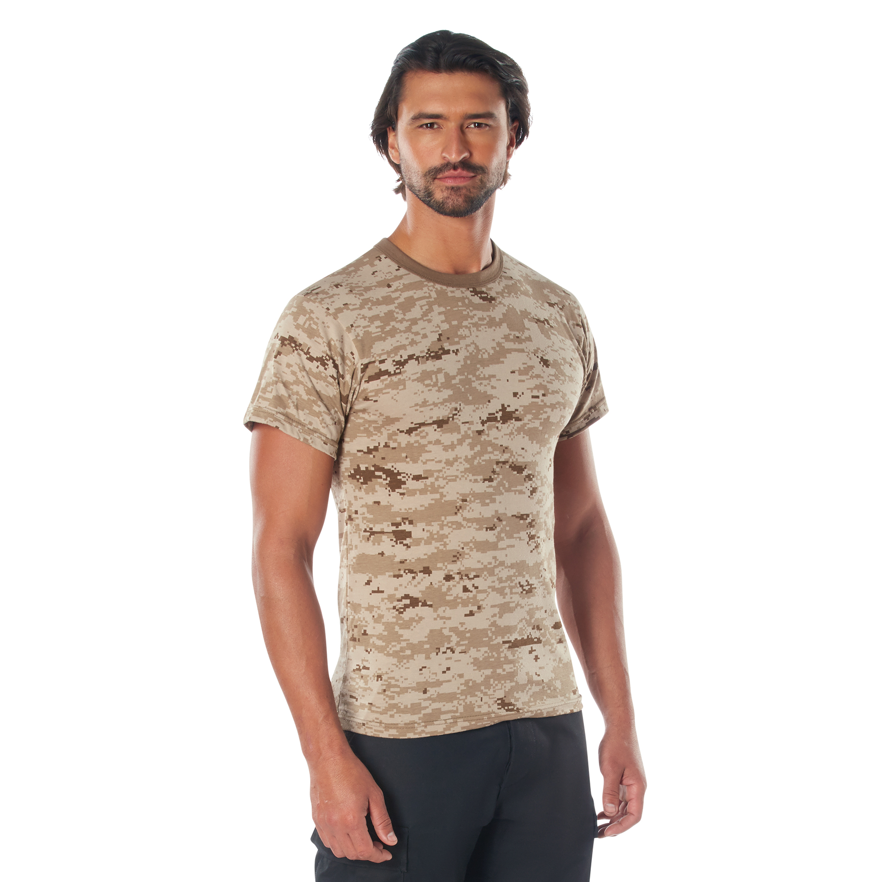 Rothco Digital Camo T-Shirt - Desert Digital Camo, X-Large