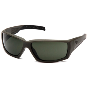 Pyramex-Safety Pyramex Overwatch Shooting Glasses Black with Grey Lens Anti Fog