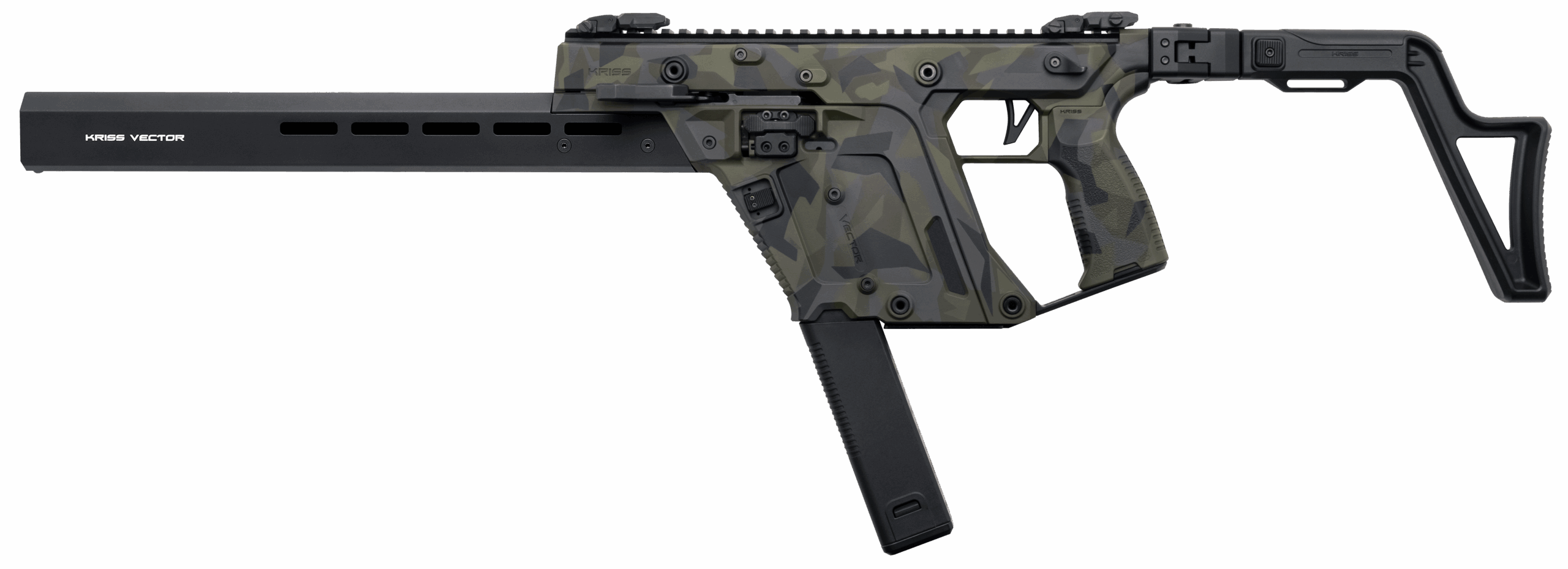 KRISS VECTOR CRB G3 9mm Rifle - Woodland Delta Camo