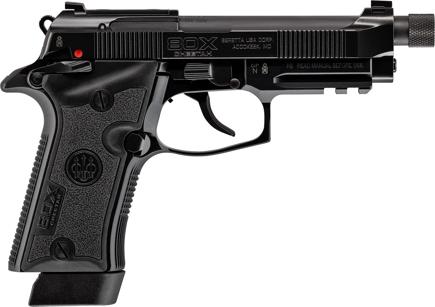 Beretta 80X Cheetah Tactical Urban .380 ACP Pistol