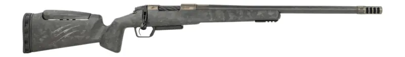 Fierce Firearms RIVTCX7PRC20DTM CT Rival XP 2.0 7mm PRC 3+1 20" Carbon Fiber Match Grade Threaded Barrel, Distressed Tan Titanium Drilled Tapped Receiver, Carbon Matrix Push Button Adj Cheek Piece C