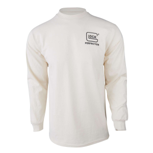 Glock AP96073 Born In Austria Tan Pre-Shrunk Cotton Long Sleeve Large