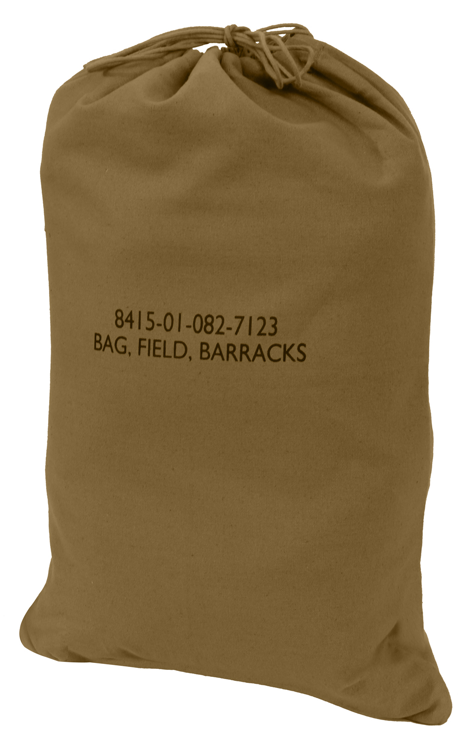 Rothco Canvas Barracks Bag - Coyote Brown, 18 X 27