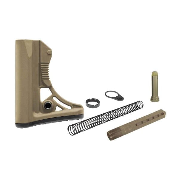 Leapers, Inc. UTG Pro AR-15 Ops Ready S3 Mil-Spec Stock Kit, Flat Dark Earth