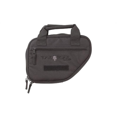 Allen Battalion 9"x7" Single Pistol Case, Black Polyester w/ Lockable Zippers - 10940