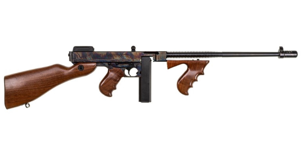 Auto-Ordnance - Thompson THOMPSON 1927A1 DLX 45CAL CCH# 16.5" BBL | CASE HARDENED