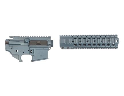Sabre-15 Builder Set - 9" Quad Rail, Blue Titanium