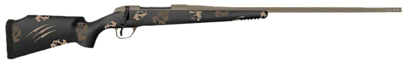 Fierce Firearms(R) - TWTROG7PRC24BS - Twisted Titanium Rogue 7mm PRC 24" Bolt 3+1 Black Sonora Ambush Rifle