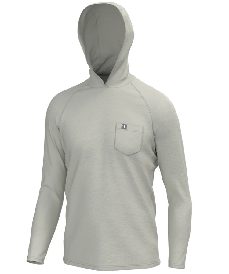 Local Boy Heather Blend Hoodie, Oyster - Medium