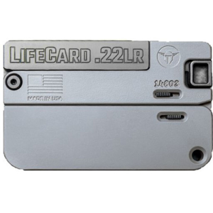 TRAILBLAZER FIREARMS Lifecard 22 LR 2.5" Single Shot Pistol - Concrete / Folding