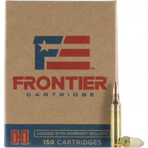 Frontier Cartridge FR2015 Rifle 5.56x45mm NATO 55 gr Full Metal Jacket (FMJ) - 150rd Box