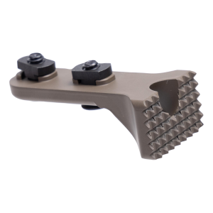Sons of Liberty Gun Works Liberty PRESSCHECK Steel M-LOK QD Barricade Stop - FDE Cerakote