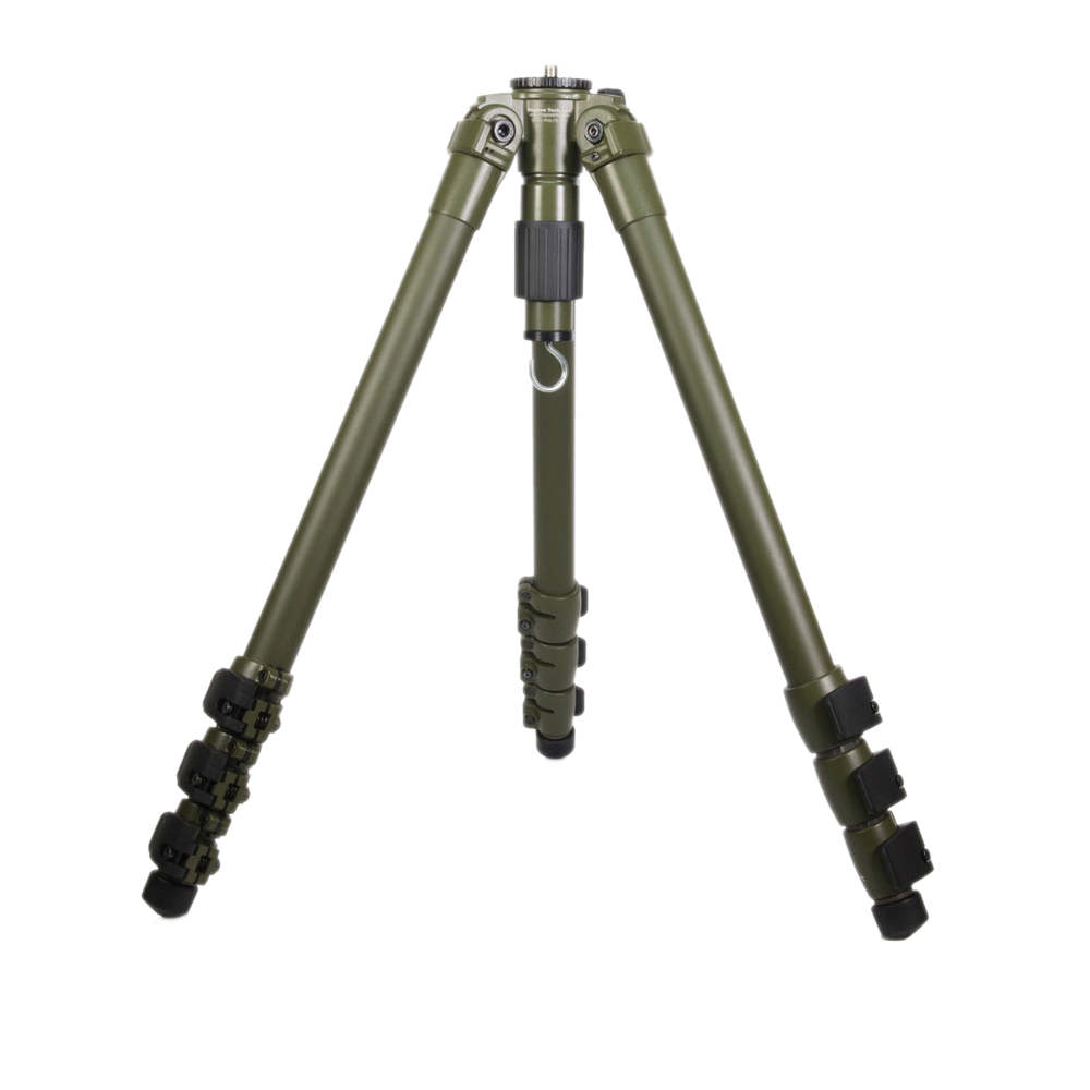 Shadow Tech Carbon Fiber Shooting Tripod 8" - 63.50", OD Green