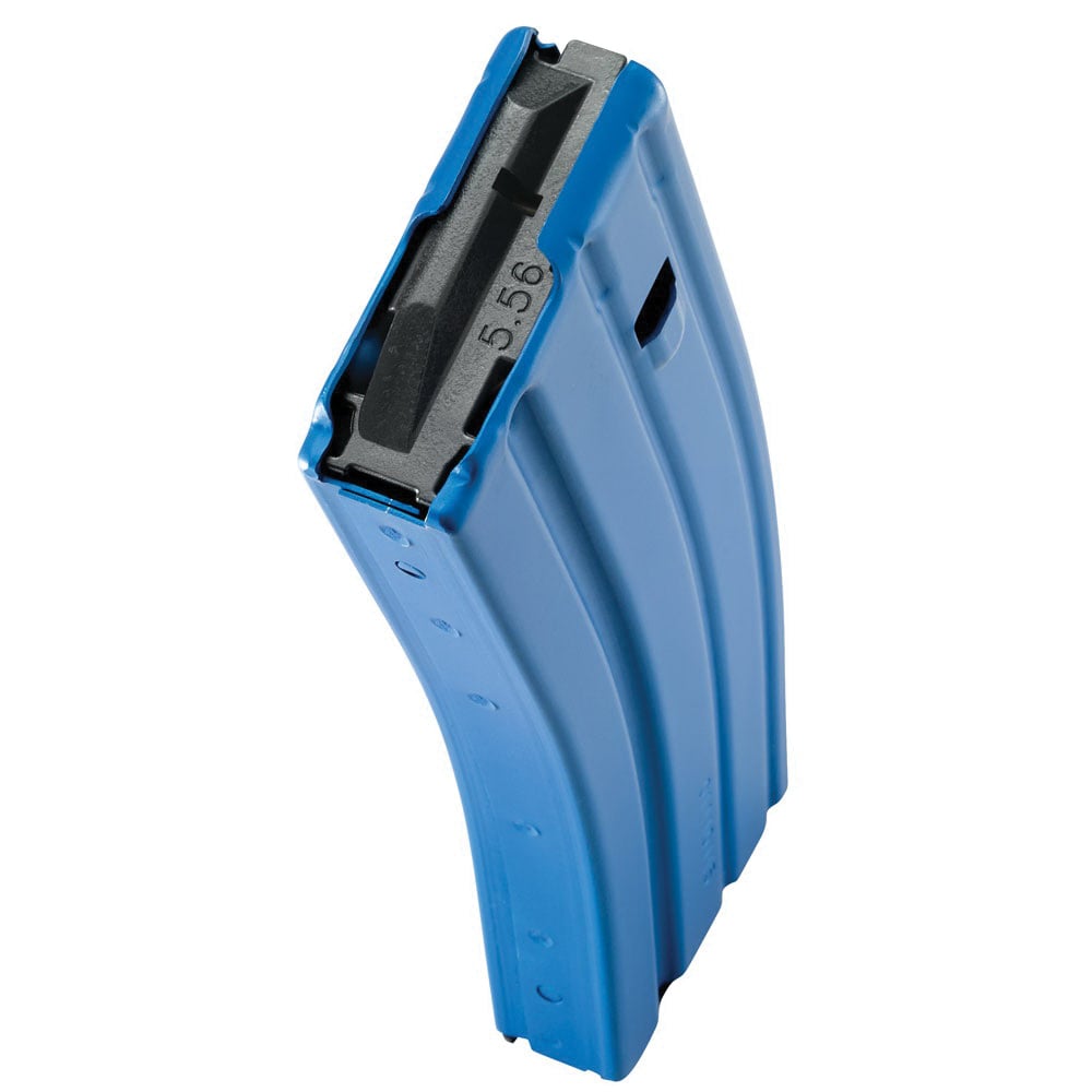 C Products Defense 30 Round .223 Rem/5.56 Magazine, Blue - 3023005175CPD