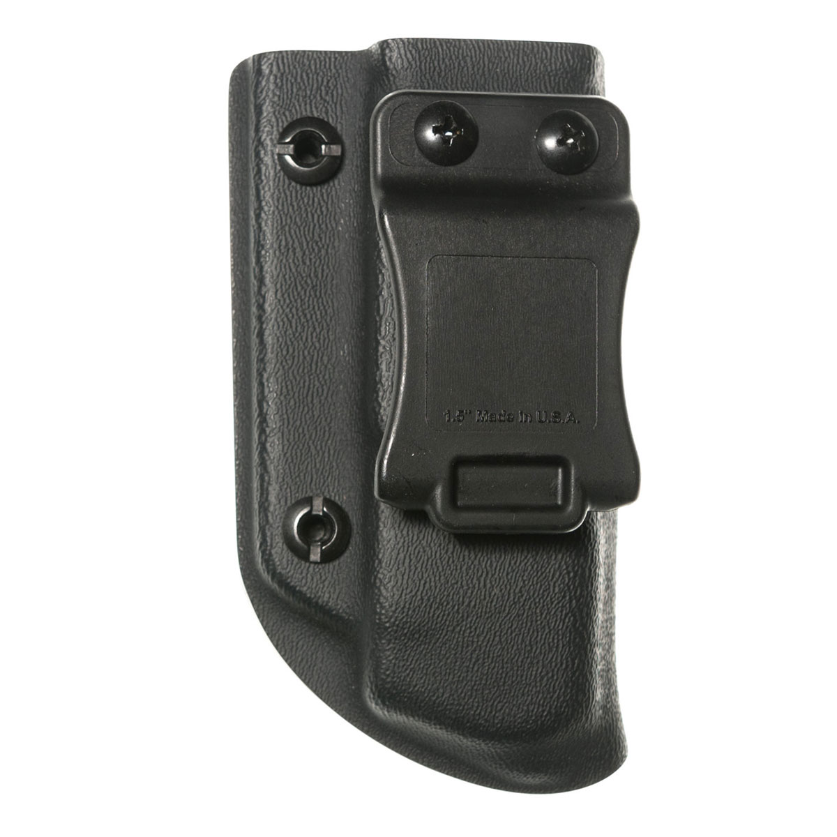 Nerd Mausoleum Single Stack Micro 9mm Magazine Holder, Black