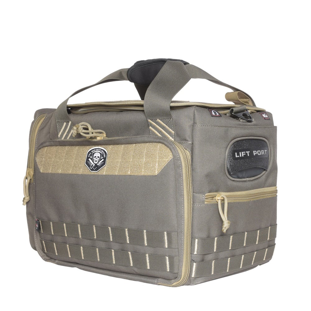 GPS Bag M/L Range Bag with Foam Cradle - Rifle Green, Organize Your Range Essentials - GPS1512MLBR