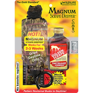 WILDLIFE RESEARCH Magnum Scrape Dripper/4 oz Active Scrap Combo