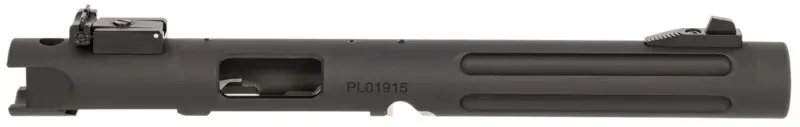 Tactical Solutions PLIV6TEMBRF Pac-Lite Barrel Receiver 22 LR 6" Fluted Threaded Black Anodized Chrome Moly Steel, Fits Ruger 22/45/Mark IV/Mark IV 22/45