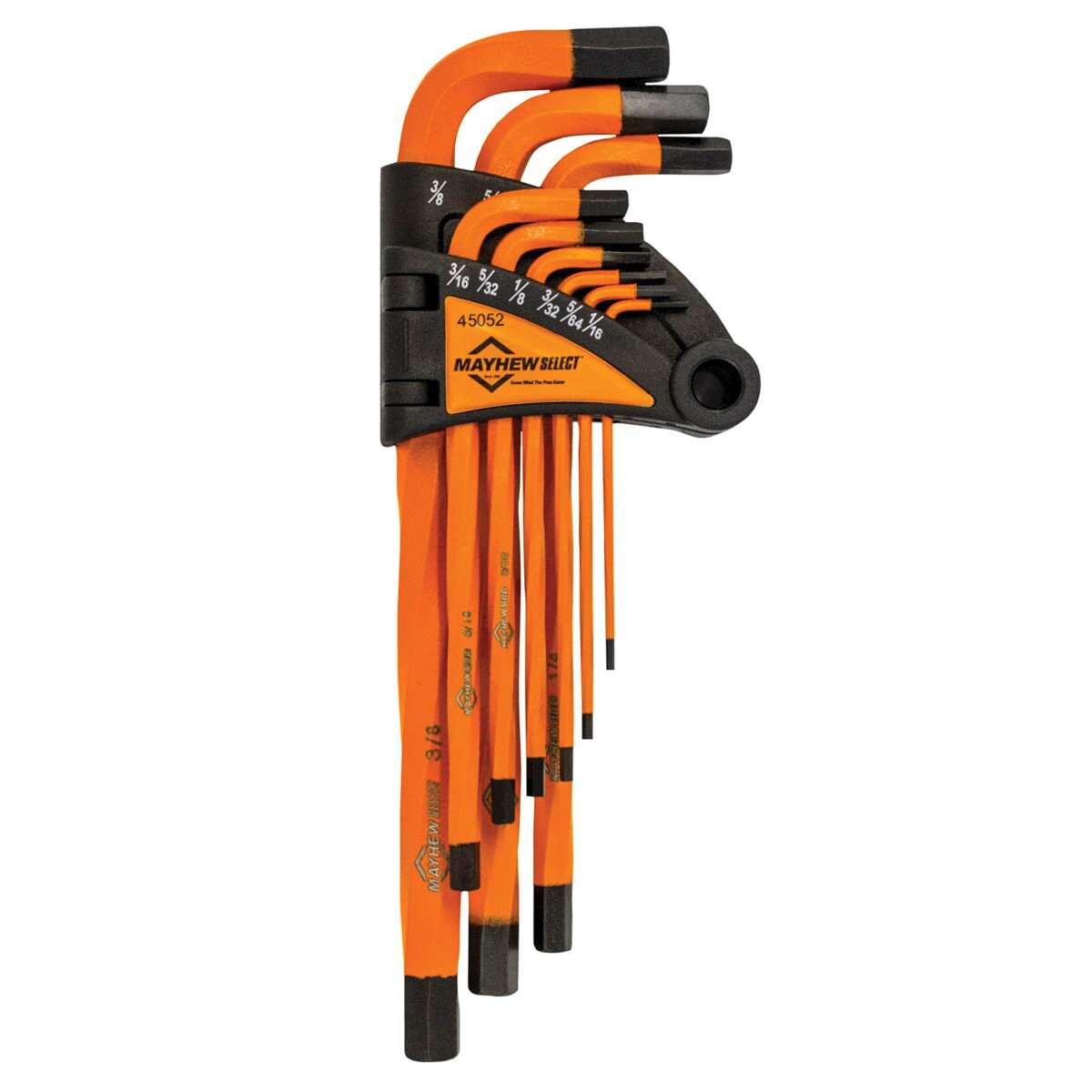 Mayhew 9-Piece SAE Twisted Hex Key Set