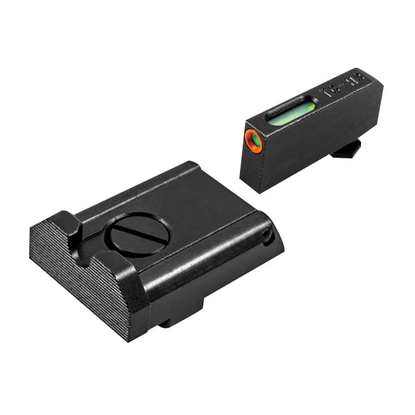 TruGlo TFX Pro Front/Rear Day/Night Sight Set for Glock 17/17L/19 Pistols - TG13GLAPC
