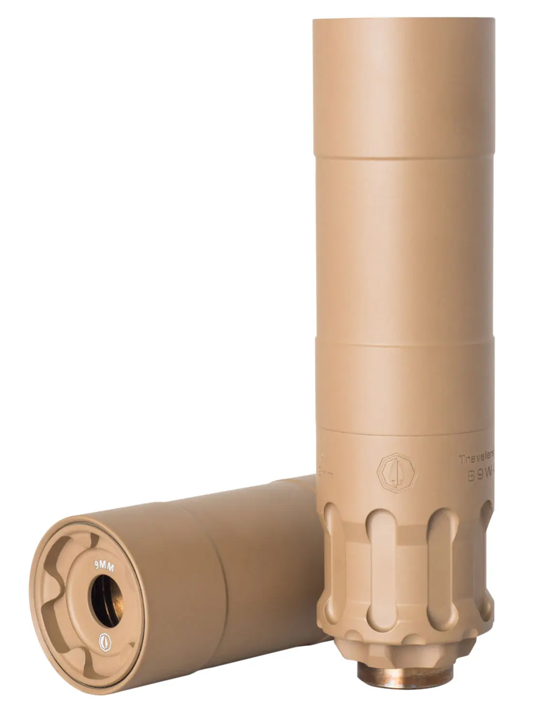 Rugged Obsidian9 9mm Suppressor FDE ADAPT